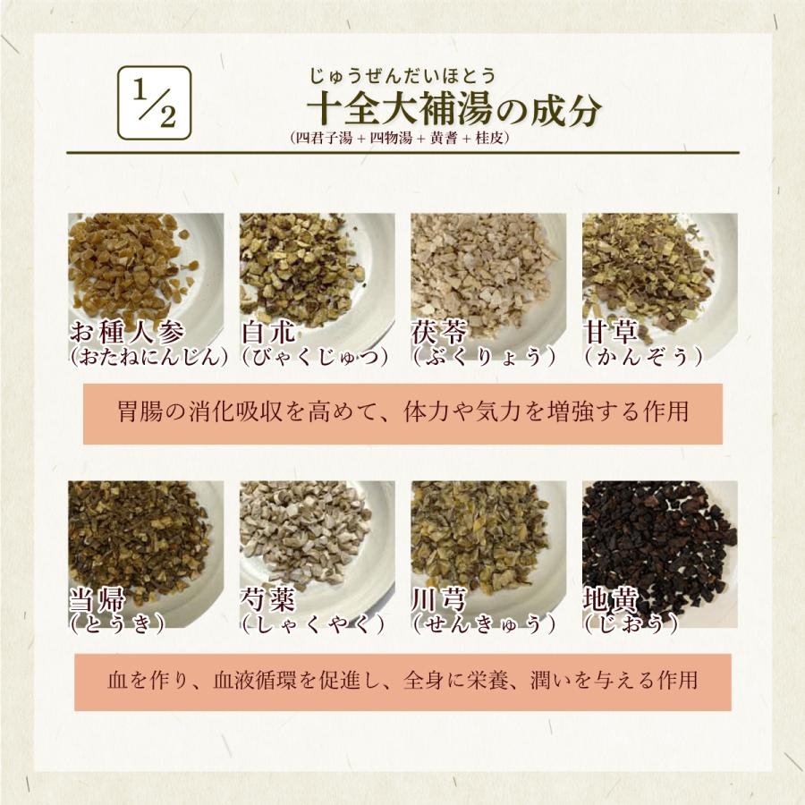 十 全 大 補 湯