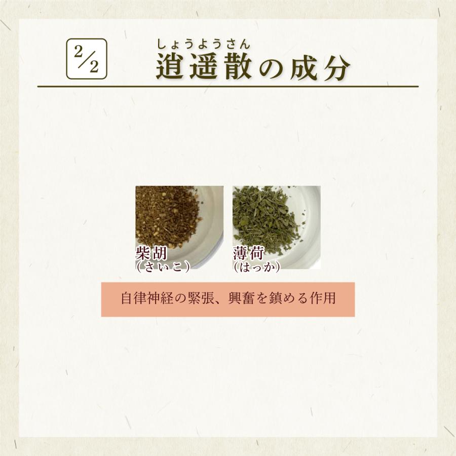 逍遙散 しょうようさん 長倉製薬 粒状30包 生理不順 更年期神経症状 不眠症 無添加 第2類医薬品 ショウヨウサン｜akaokanpou｜04