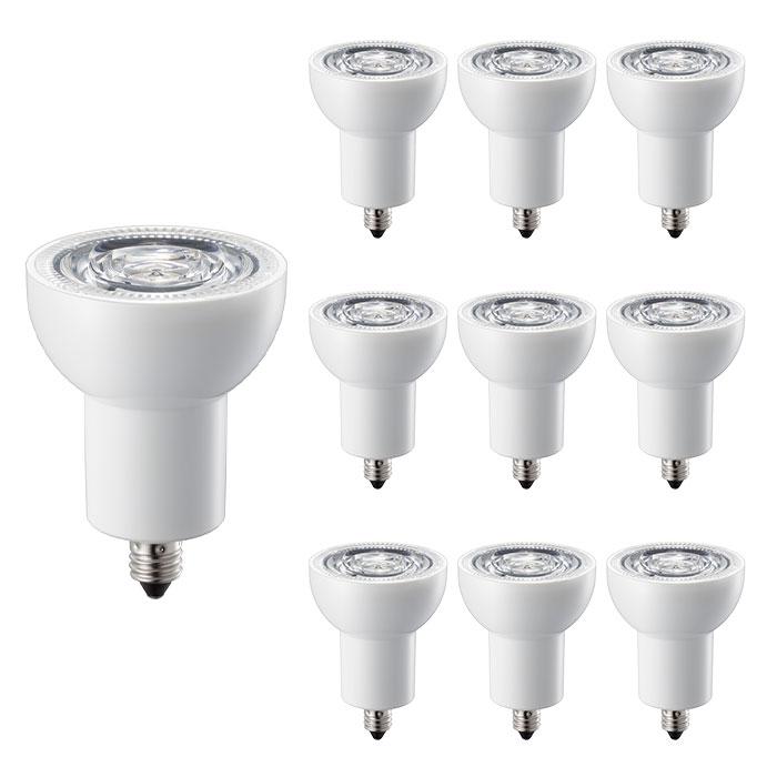 LDR5WME11D パナソニック LED電球 ハロゲン電球100W形相当 白色 中角 口金E11 調光器対応 10個セット LDR5W-M-E11/D