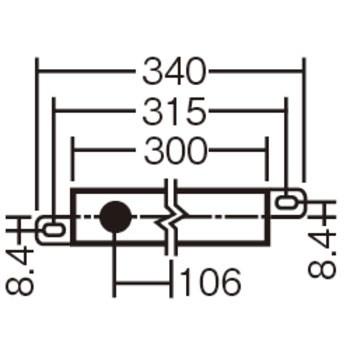 LSEB9032LE1 パナソニック ベーシックラインライト LGB50262LE1相当品 壁面・天井面・据置取付 L300タイプ 電球色｜akari-denzai｜05