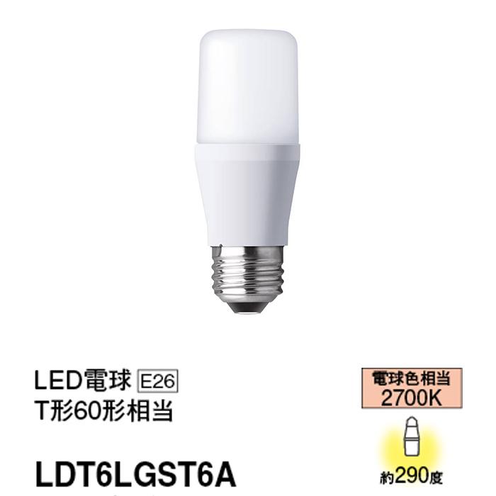 Panasonic LDT6LGST6A パナソニック LED電球 T形タイプ 60W形
