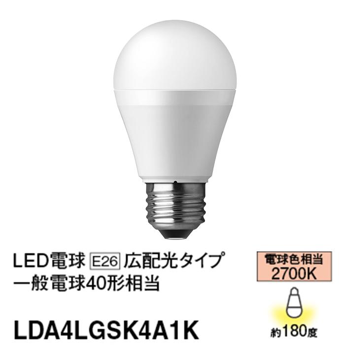 Panasonic（パナソニック） LDA4LGSK4A1K LED電球 一般電球タイプ 40W