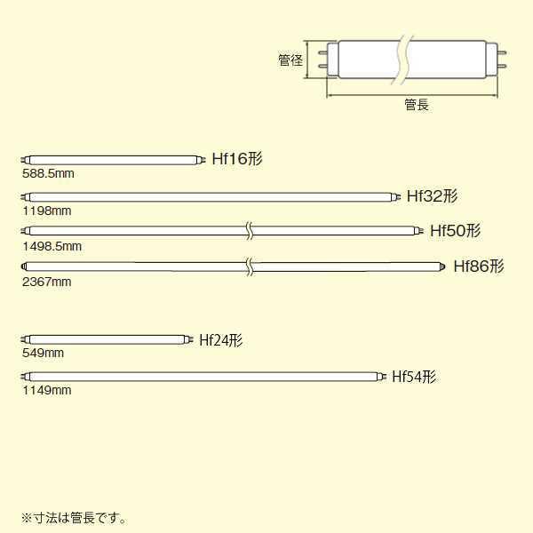 FHF16EXLHF3 パナソニック 直管蛍光灯 16W形 3波長形電球色 Hf形 FHF16EX-L-HF3｜akari-denzai｜02