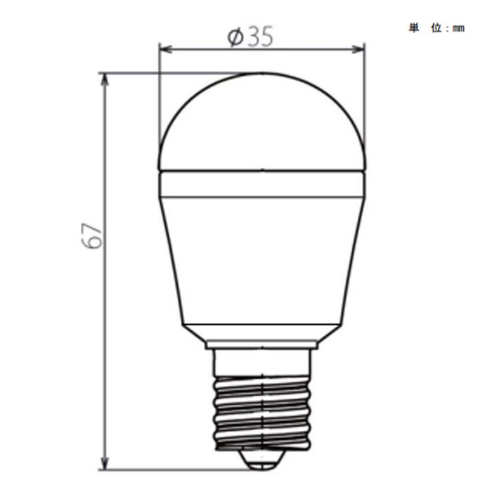Panasonic（パナソニック） LDA4DHE17S4 LED電球 小形電球タイプ 40W形