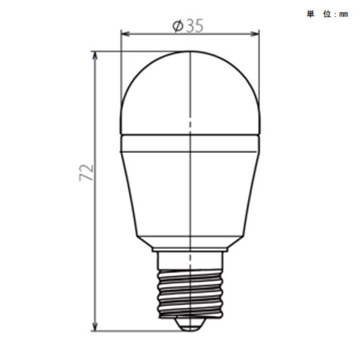 Panasonic（パナソニック） LDA4LGE17SK4A1K LED電球 小形電球タイプ