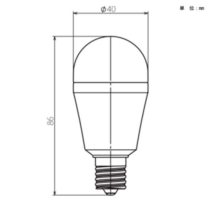 Panasonic（パナソニック） LDA7DGE17SK6 LED電球 小形電球タイプ 60W