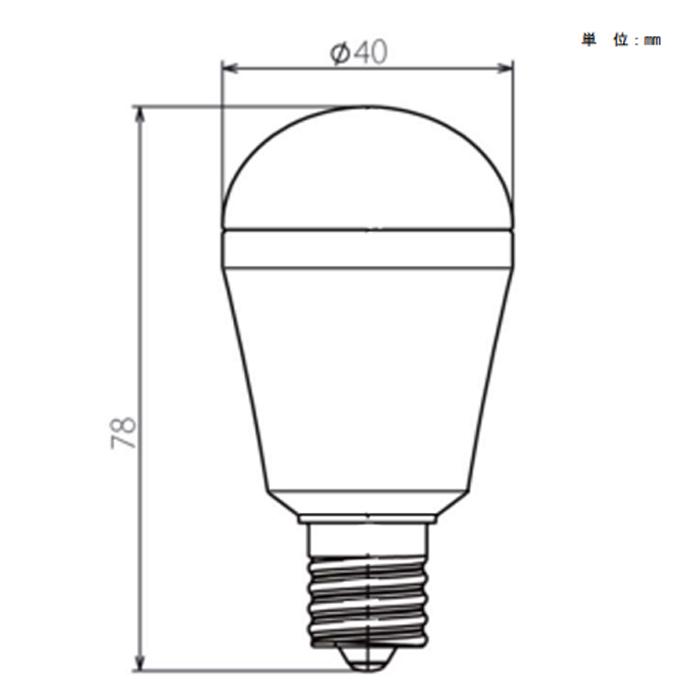 Panasonic（パナソニック） LDA7LHE17S6A1K LED電球 小形電球タイプ