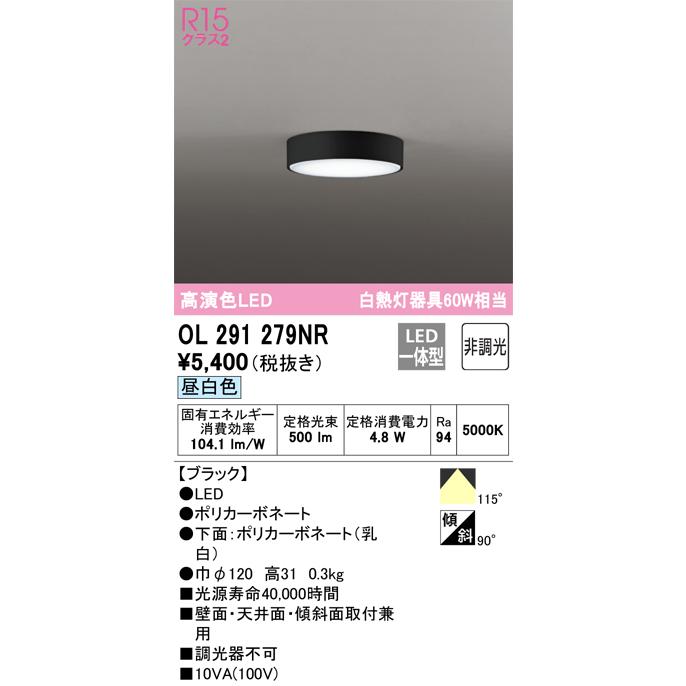ODELIC（オーデリック） OL291279NR ダウンシーリングライト 白熱灯