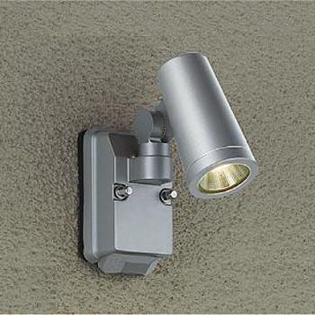 DOL4668YS 大光電機 エクステリア スポットライト 人感センサ付 ダイクロハロゲン50W相当 電球色 シルバー DOL-4668YS