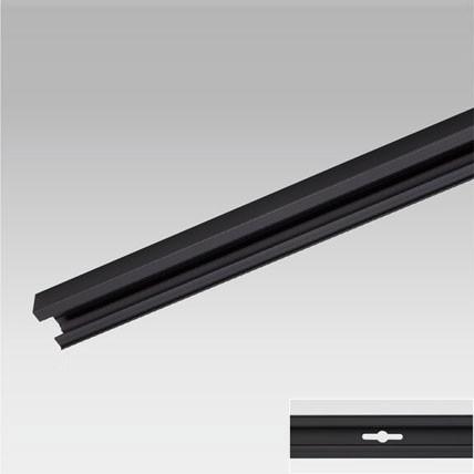 TOSHIBA（東芝） NDR0211K ライティングレール 長さ1m 黒色 直付用