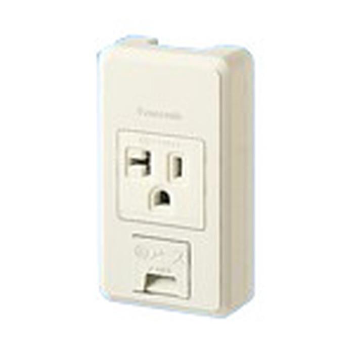 パナソニック 15a a兼用露出アースターミナル付接地コンセント 100v 速結端子 Wks286 あかり電材 通販 Yahoo ショッピング