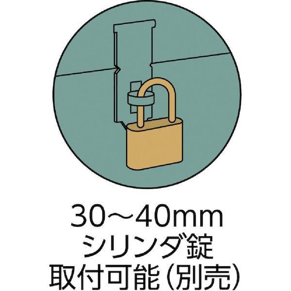 トラスコ中山（TRUSCO） ［F-7000］ 中型車載用工具箱 中皿付 ７００Ｘ４２０Ｘ３７０ F70 F7000_1