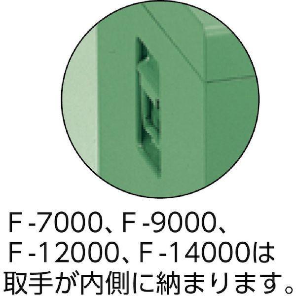 トラスコ中山（TRUSCO） ［F-7000］ 中型車載用工具箱 中皿付 ７００Ｘ４２０Ｘ３７０ F70 F7000_2