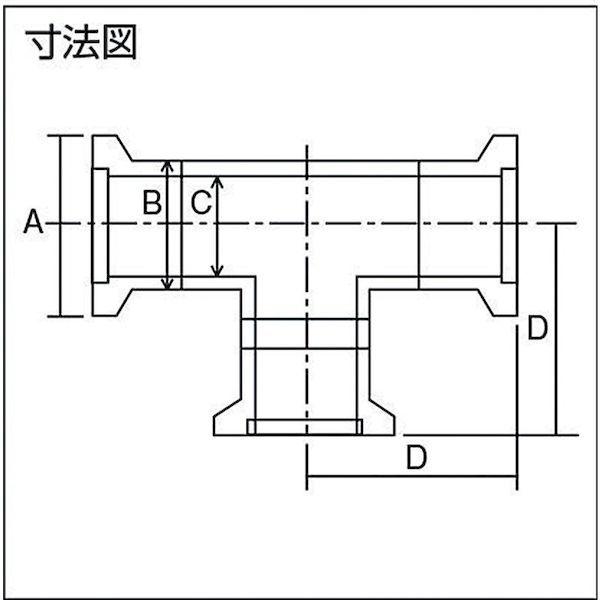あすつく対応 「直送」 アルバック機工（ULVAC） ［ZSCK7025］ 真空ポンプ用パーツ ティ ＫＦ−２５ 365-2335_1