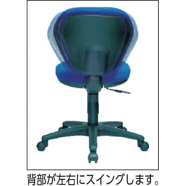 トラスコ中山（ＴＲＵＳＣＯ） ［T10ABK］直送 代引不可・他製造会社同梱不可  事務所女性議長 肘付 黒 408-6368