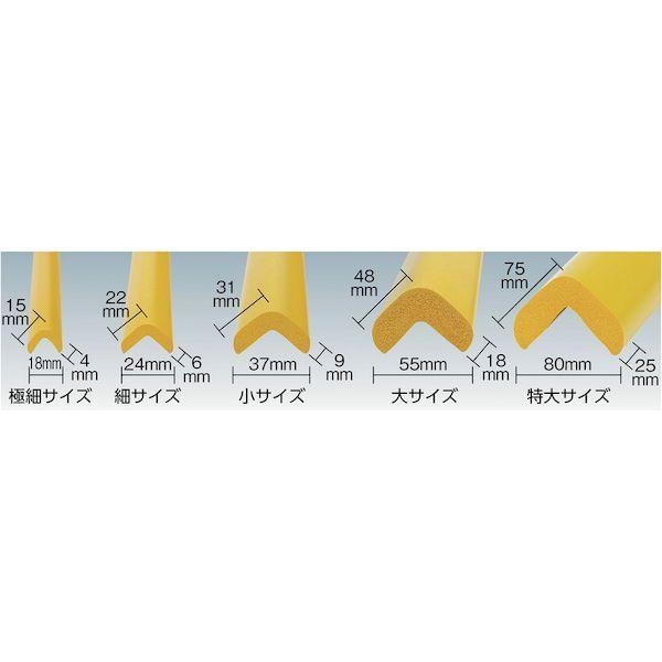 トラスコ中山（ＴＲＵＳＣＯ） ［T10AC02］ 安心クッション L字型 大 10本入り イエ 415-6731_2