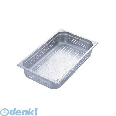 ［AHT7613］ ＫＩＮＧＯステンレス　穴明　ホテルパン ２１１００ＰＳ　２／１×１００ 4905001131523