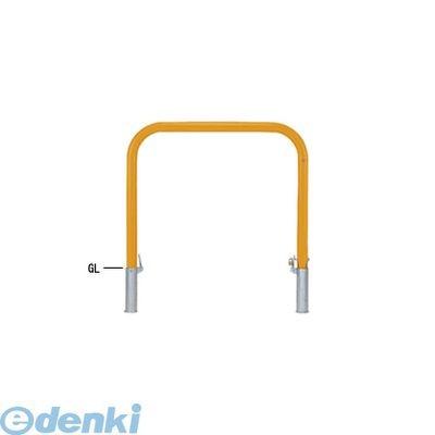 帝金（Teikin）［Y82PK-10(Y)］ 「直送」 スチール製バリカー　横型・コノ字型・アーチ型・U字型車止めポ 個人宅配送不可帝金 Teikin Y82PK-10(R\u0026W) 直送 代引不可・他メーカー