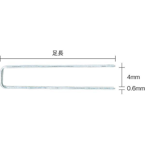 あすつく対応 「直送」 マックス ［425JSWHITE］ ステンレスステープル(白) 肩幅4mm 長さ25mm 5000本入り