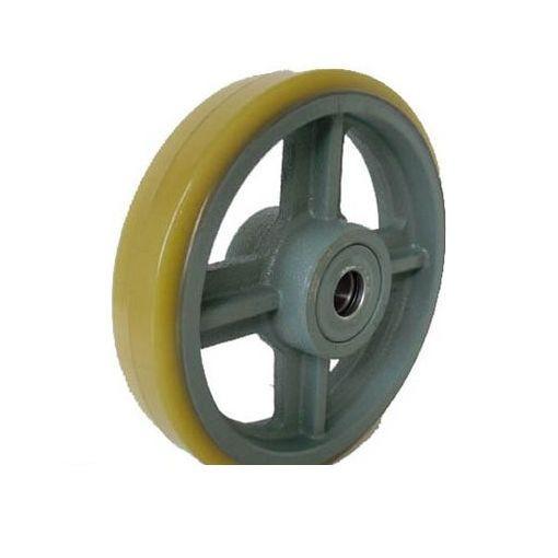 ヨドノ？ 鋳物重荷重用ウレタン車輪ベアリング入 UHB130X50 キャスター ヨドノ - 200φ 鋳物中荷重用ウレタン車輪ベアリング入 | 鋳物重荷重用