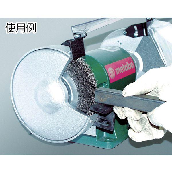 あすつく対応 「直送」 ＬＥＳＳＭＡＮＮ社 ［323363］ ホイルブラシ １００ｍｍ ０．３ ステンレス線_2