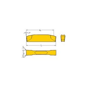 あすつく対応 「直送」 サンドビック（ＳＶ） ［N123H2-0400-0003-GM1125］ (10個入) コロカット２　突切り・溝入れチップ　_1
