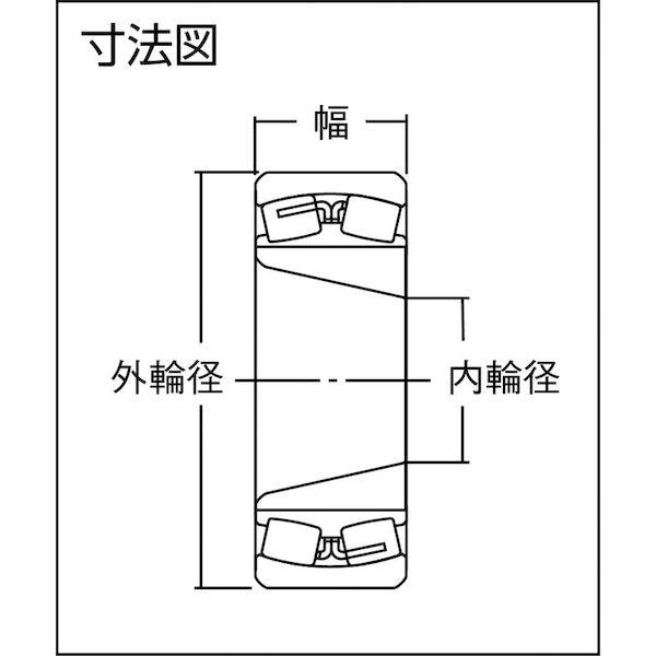 あすつく対応 「直送」 ＮＴＮ ［22311EAKD1C3］ 自動調心ころ軸受 すきま大テーパ穴 内径５５ｍｍ外径１２０ｍｍ幅４３ｍｍ22311EAK_1