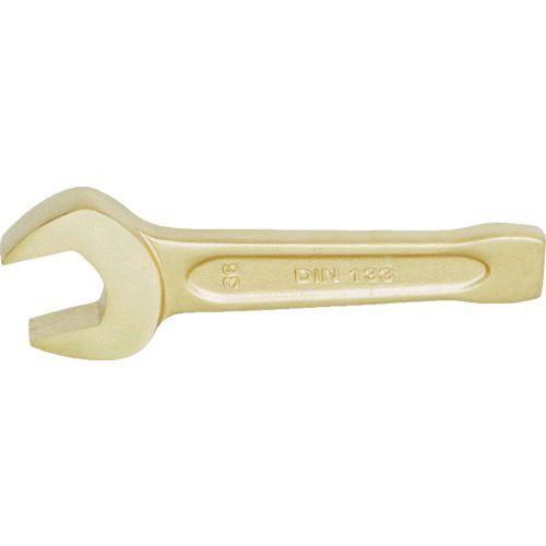 あすつく対応 「直送」 （株） ［NS100-27］ 防爆打撃レンチ 二面幅寸法２７ 全長１７５NS10027