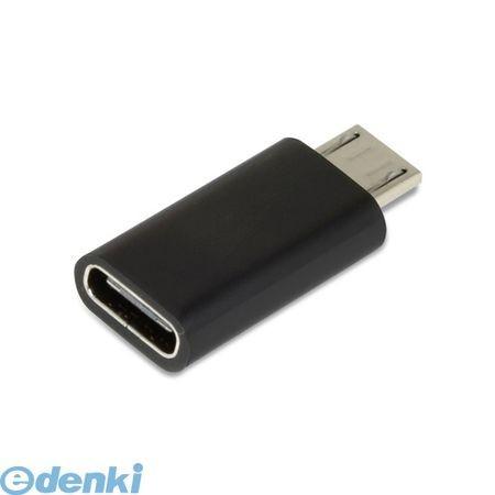 【個数：1個】［MTCA-BK］「直送」【代引不可・同梱不可】TypeC→microUSB変換コネクター 【ブラック】MTCABK｜akarica