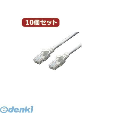 ［LAN5-CA2000X10］「直送」変換名人  LANケーブル CAT5 20．0mLAN5C