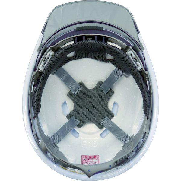 あすつく対応 「直送」 タニザワ 161VL2-SDC-V2-W3-J 特大型ヘルメット ＳＴ＃１６１ＶＬ２−ＳＤＣ ＥＰＡ−Ｌ シールド面付 溝付_1