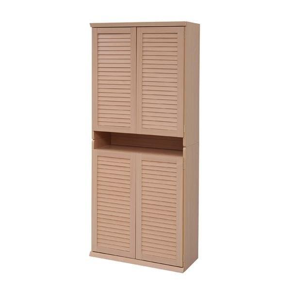 【お客様組立】JKプラン SGT-0102SET-NA 直送 代引不可 ルーバーシューズボックス 幅75 【2個組】 SGT0102SETNA