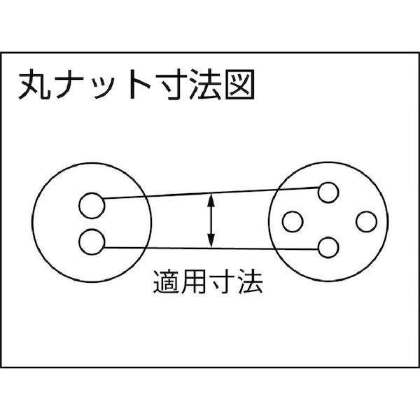 あすつく対応 「直送」 スーパーツール PW100 ピンスパナ 口開き ピンの中心 ：１８〜１００ 全長：２５０ｍｍ PW-100 SUPERTOOL