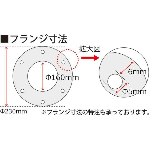 あすつく対応 「直送」 トワロン 825 ブラスト用手袋　ブラスト用手袋フランジ付　左手_2