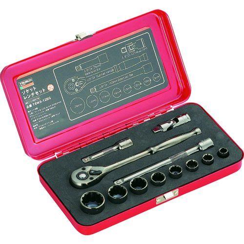 あすつく対応 「直送」 トラスコ中山（TRUSCO） ［TSW3-12BS］ ソケットレンチセット 差込角９．５ｍｍ １２Ｓ込角９．５ｍｍ １２Ｓ T