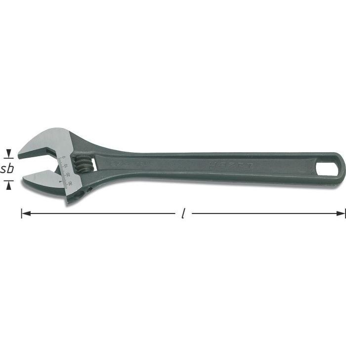 ハゼット（HAZET） ［279-18］ アジャスタブルレンチ 27918