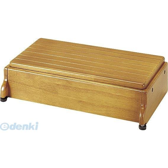 ［4970210397497］ 木製玄関台 45W-30-1段 ライトブラウン