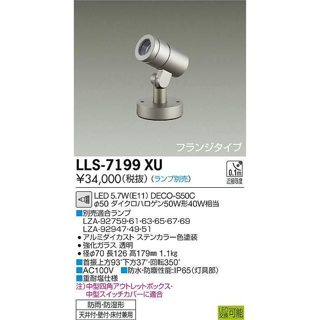 DAIK フランジスポットライトDSP-50772(ランプ別売)5台セット 1428000000