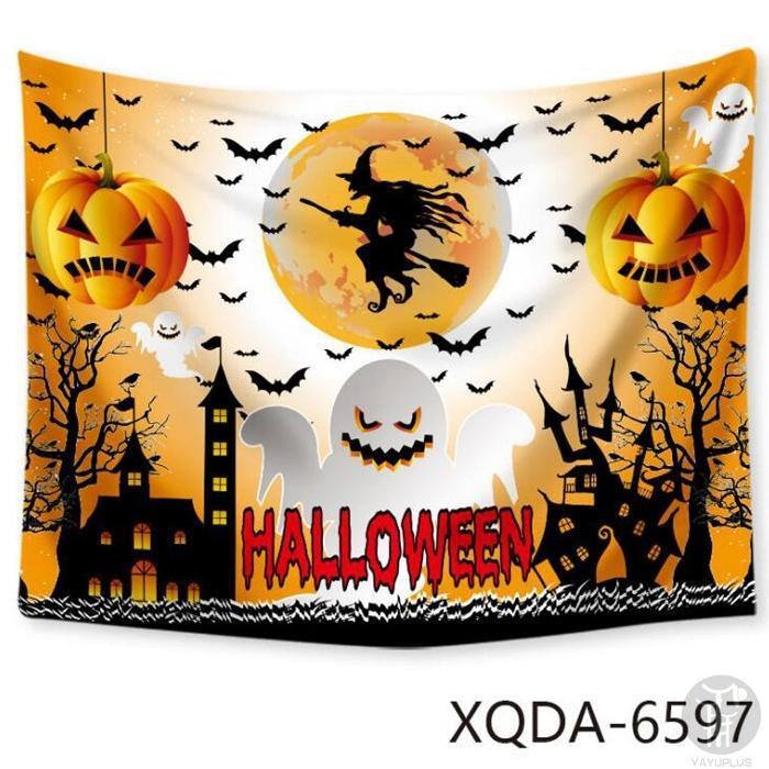 ハロウィン タペストリー パーティ❗️壁飾り おしゃれ 150cm x