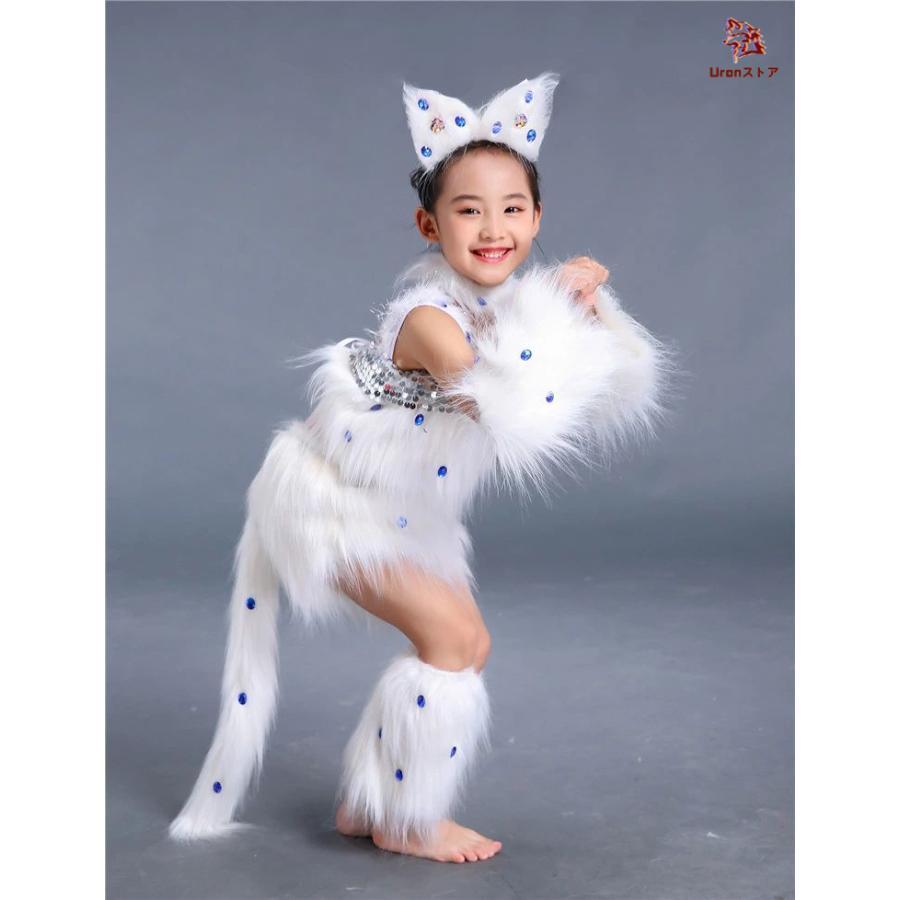 ハロウィン 衣装 子供 猫 コスプレ 6点セット 白猫 しっぽ カチューシャ 変装 なりきり 動物 コスプレ衣装 キャラクター コスプレ ハロウイン |  | 03