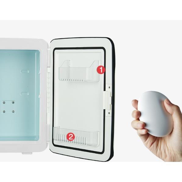 特価】10L大容量65℃ ~-10℃ 冷温庫 保冷保温 冷蔵庫 小型 進化版 ミニ