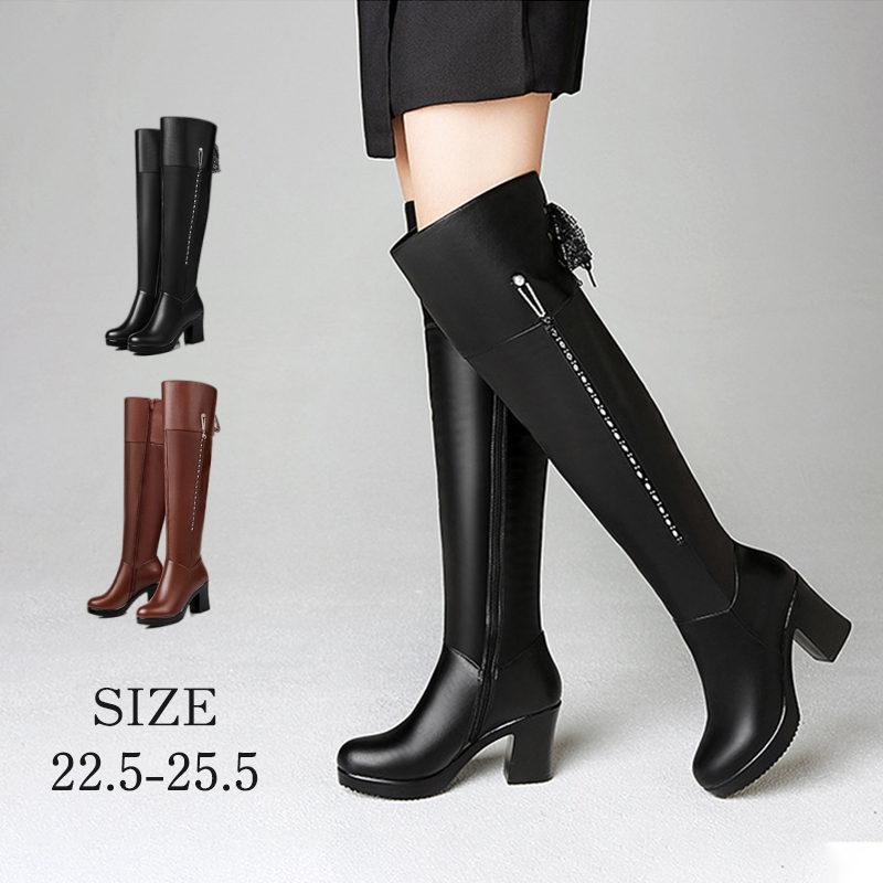 ロングブーツ レディース 美脚 ブーツ 長靴 脱げない 脱ぎやすい ストレッチ 厚底 ニーハイブーツ 疲れない 歩きやすい 痛くな ロングブーツ レディース 美脚 ブーツ 長靴 脱げない 脱ぎやすい