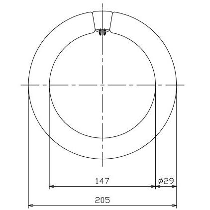 TOSHIBA（東芝） E10q 捕虫器用蛍光ランプ FCL20BL/18 : あかり