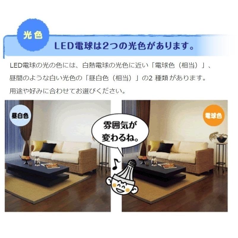 TOSHIBA（東芝） 電球色 40W形相当 LDA5L-G/40W/2 配光角約260度 全