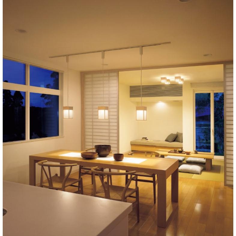電球色ランプ付 屋内 小形和風シーリングライト LEDユニットフラット形 東芝 LEDG85007_3