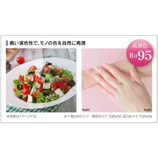 TOSHIBA（東芝） 温白色 材質ホワイト 白熱灯100Wクラス 屋内 センサー