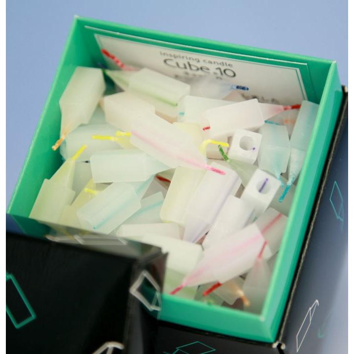 蝋燭 ろうそく Cube10 10分 約200本 東海製蝋 日本製 : 明りと香り本舗