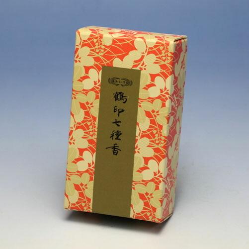 焼香 お焼香 五種香 鶴印七種香 125g 紙箱入 0673 玉初堂 GYOKUSYODO