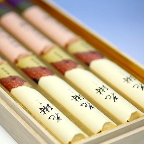 線香 贈答用 花琳 特撰花琳 アソート 桐箱 短寸 8入 168 薫寿堂 お線香