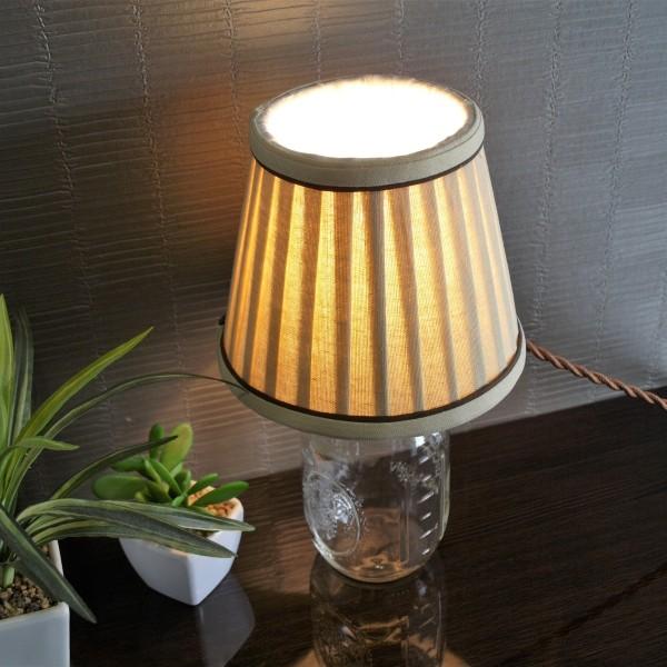 テーブルライト 照明器具 間接照明 LED対応 おしゃれ メイソンジャー